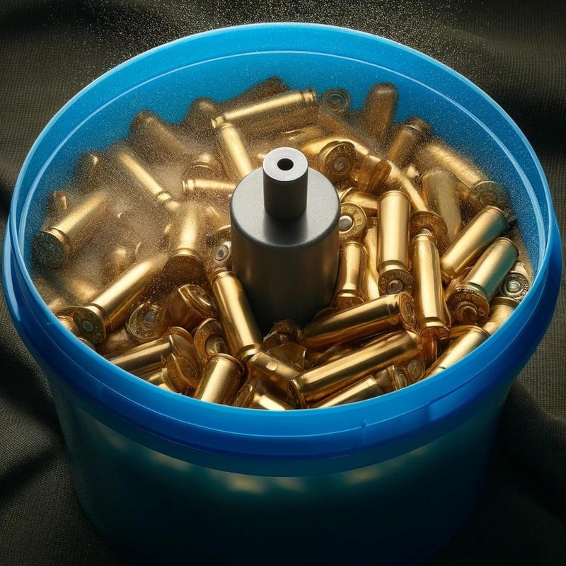GRITSMITH وسائط قشور الجوز المطحونة بحبيبات 18-40 (5 أرطال / 2.3 كجم) - حبيبات ناعمة للتدوير، والطلاء، والاهتزاز، والتلميع، وإزالة الحواف، ومضادة للانزلاق، والمواد المالئة - Image 5